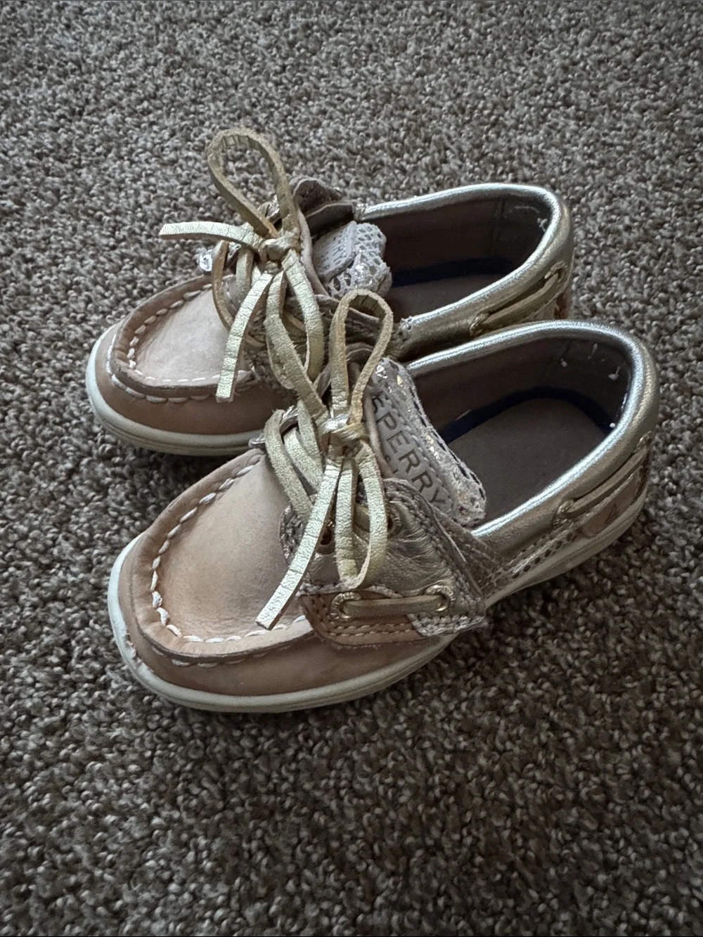 Sperry Baby Girl Boat Shoes